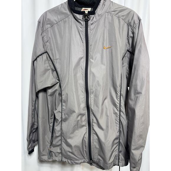 Nike Vintage Rare 1990’s Windbreaker Jacket Mens Medium In Steel Grey